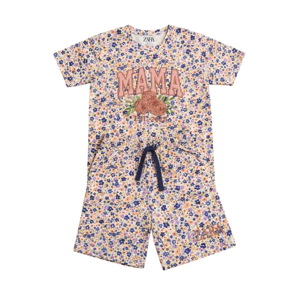 Mama Bear Girls Coord Set