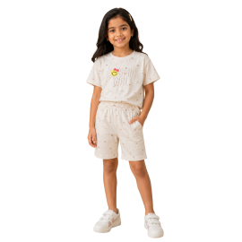 Girls Little Smile Co-Ord Set