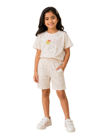 Girls Little Smile Co-Ord Set