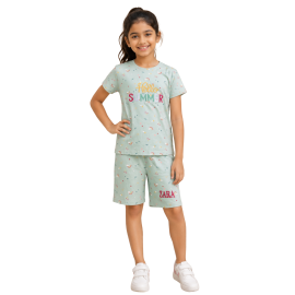 Girls Hello Summer Coord Set