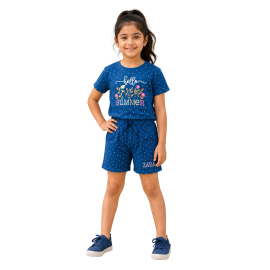 Girls Hello Summer Coord Set