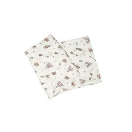 Muslin Swaddle with Nursery Prints