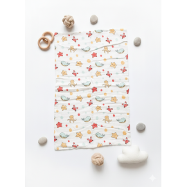 Premium Organic Cotton Muslin Towel