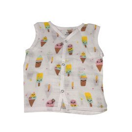 Muslin Baby Button Jablas Random Prints