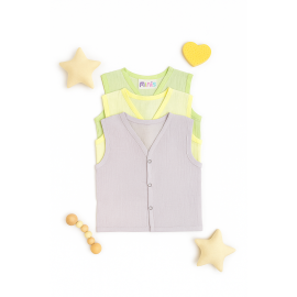 Crinkled Muslin Jabla - Pack of 4