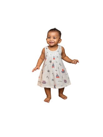 Muslin Baby Frock Random Prints