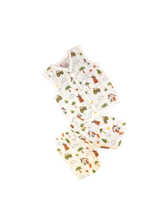 Muslin Baby Jabla Set