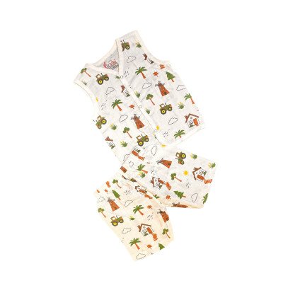 Muslin Baby Jabla Set