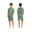 Boys' Naruto Kakashi Graphic T-Shirt and Shorts 2-Piece Set – Sage Green
