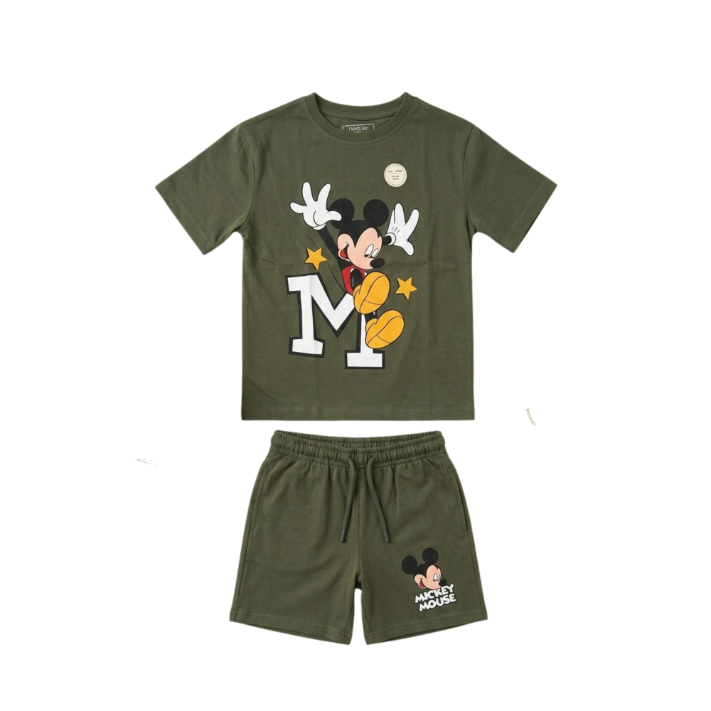 Disney Mickey Mouse Boys' Olive Green