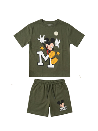Disney Mickey Mouse Boys' Olive Green