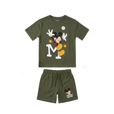 Disney Mickey Mouse Boys' Olive Green