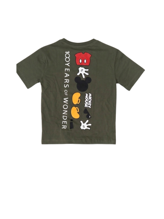 Disney Mickey Mouse Boys' Olive Green