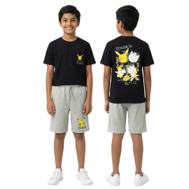 Boys' Pokémon Battle Ready T-Shirt & Shorts Set