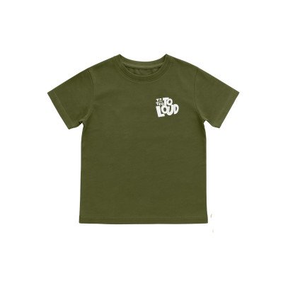 Boys Soft Knit Cotton T-Shirt with Trending Back Print