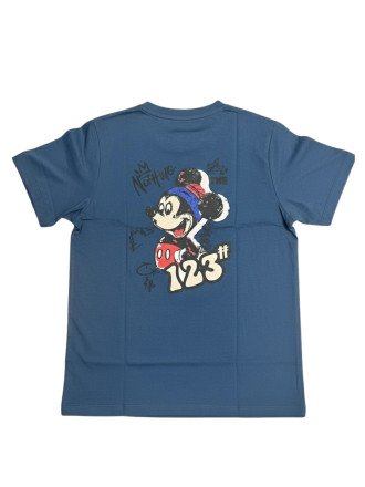 Boys Soft Knit Cotton T-Shirt with Trending Back Print