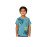 Kids Sky Blue Pure Knitted Cotton T-Shirt
