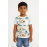 Kids White Pure Knitted Cotton T-Shirt