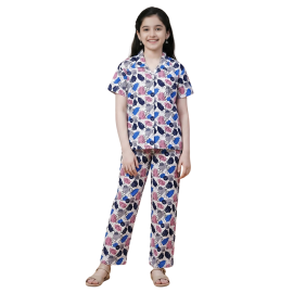 Premium Ribbed Co-ord Set – Artistic Abstract & Watercolor