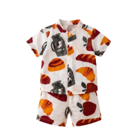 Off-White Muslin Coord Set