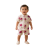 Tropical Palm Print Muslin Coord Set