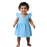 Pale Blue Muslin Baby Frock