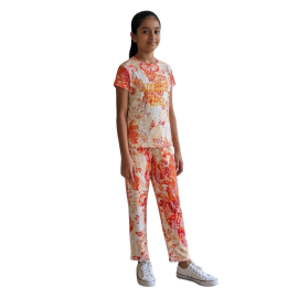 Floral Sunshine Girls Pyjama Set
