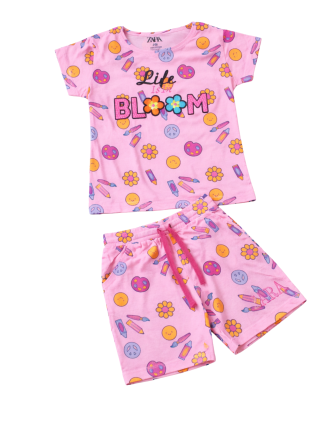 Girls' "Life Is In Bloom" Art-Inspired