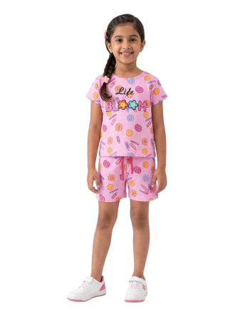 Girls' "Life Is In Bloom" Art-Inspired