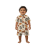 Baby Boys Organic Cotton Printed Shirt & Shorts Set