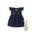 Baby Girls Organic Cotton Polka Dot Flutter Sleeve Frock