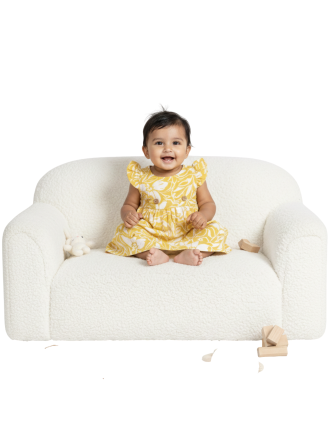 Baby Girls Yellow Floral Cotton Dress