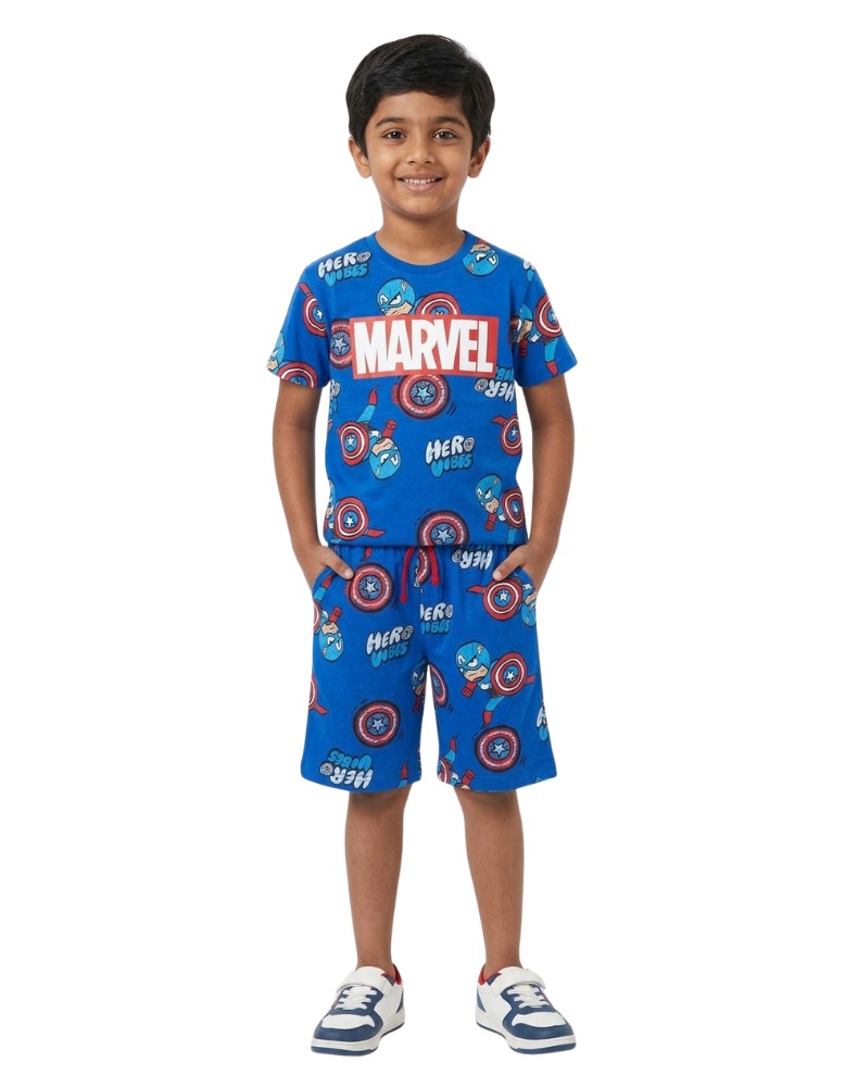 Boys Co-ord Set - Marvel Captain America