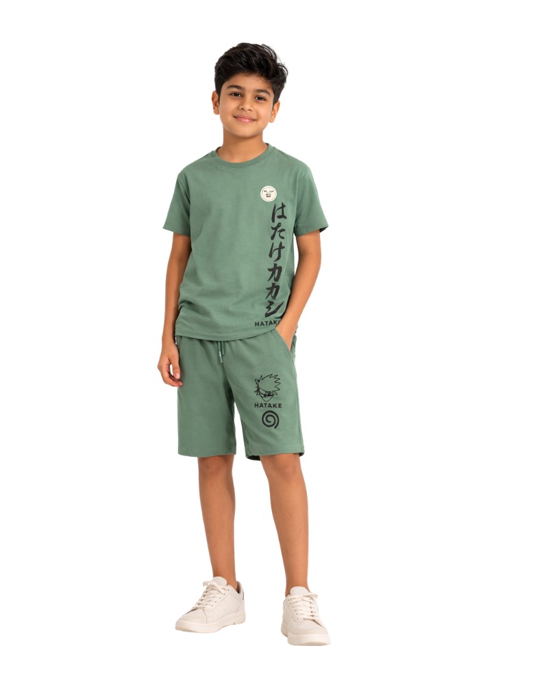 Boys Co-ord Set - Sage Green
