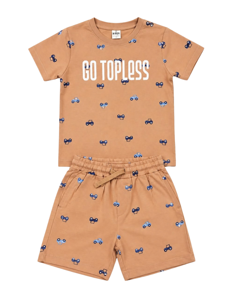 All-Over Vehicle Print - "GO TOPLLES" 