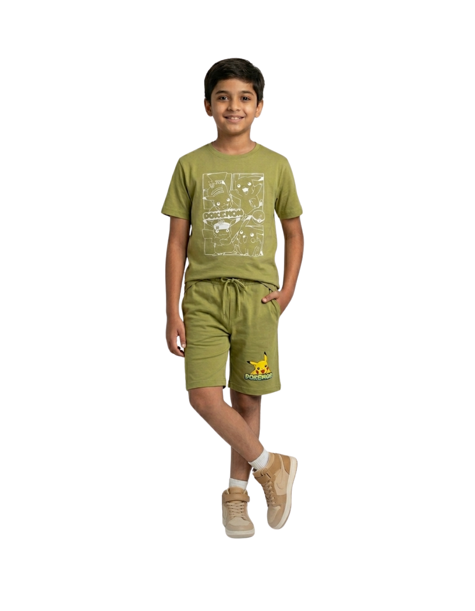 Boys Printed Coord Set - Pokémon